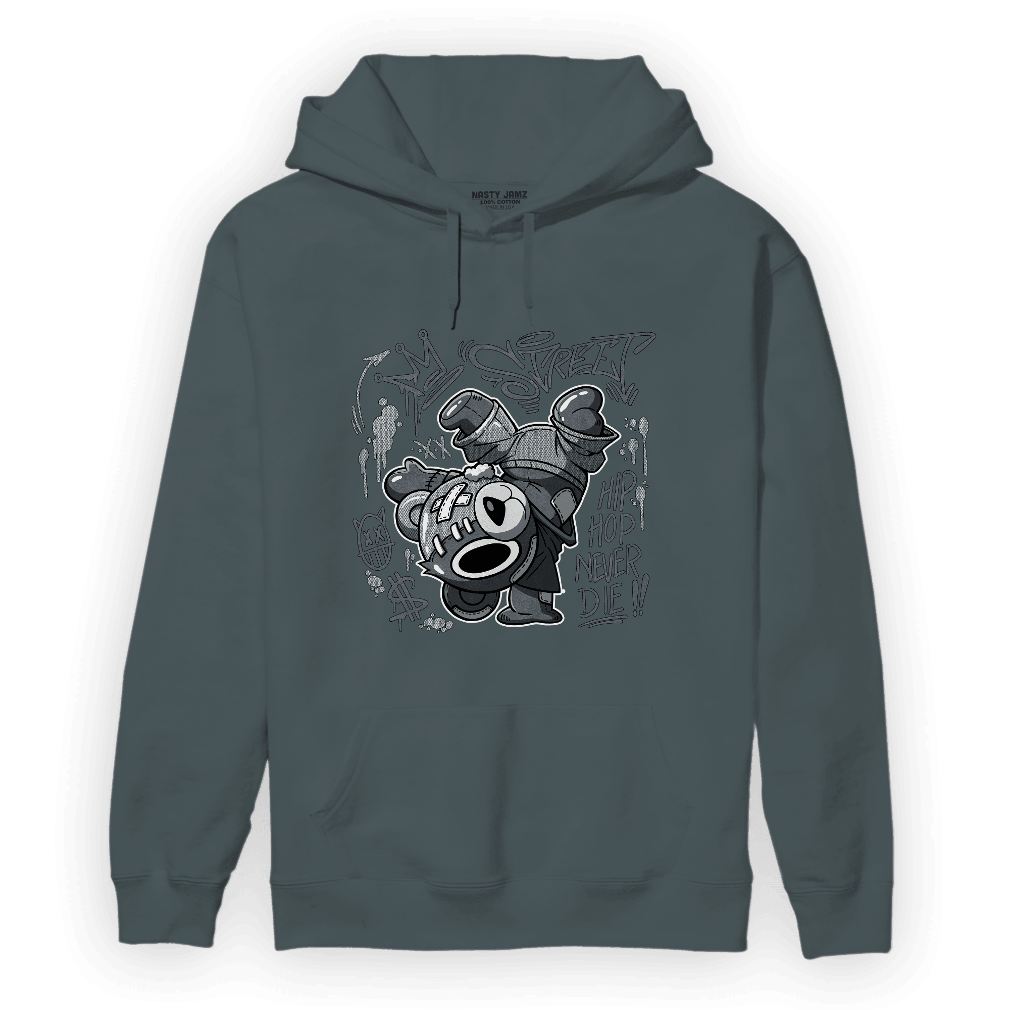 Air Max 90 Iron Grey Hoodie Match Hiphop Ber - NastyJamz