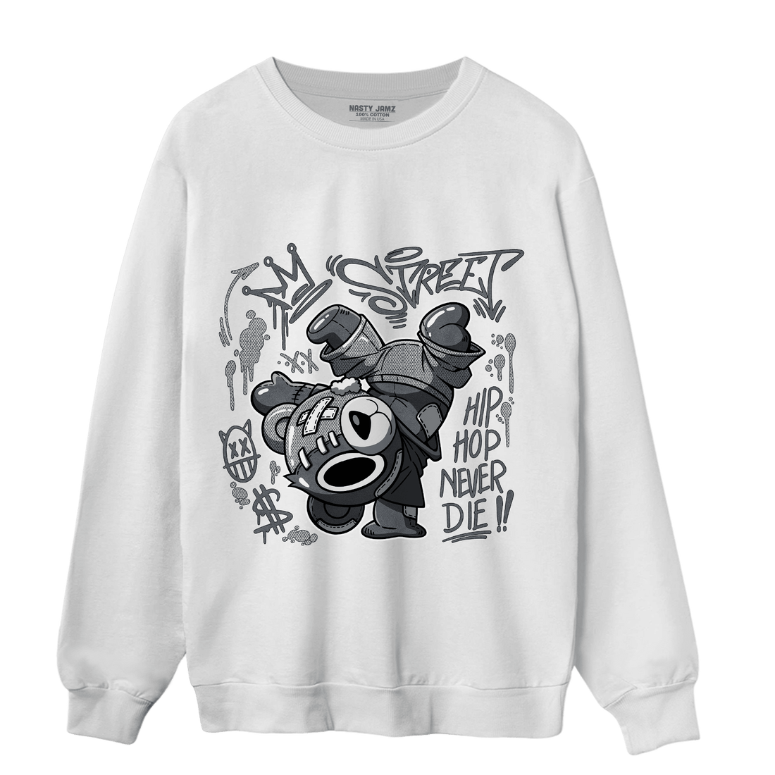 Air Max 90 Iron Grey Sweatshirt Match Hiphop Ber - NastyJamz