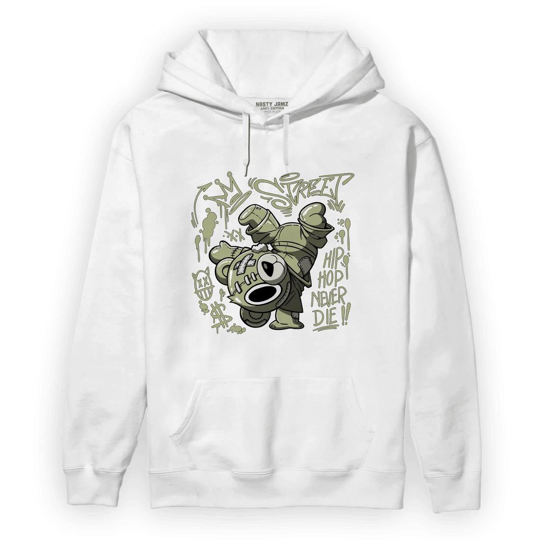 Yeezy Slide Resin Hoodie Match Hiphop Ber - NastyJamz