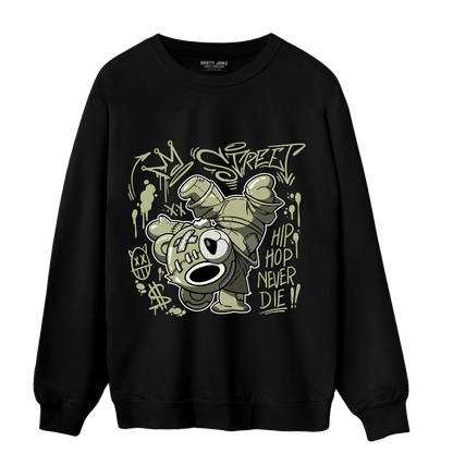 Yeezy Slide Resin Sweatshirt Match Hiphop Ber - NastyJamz