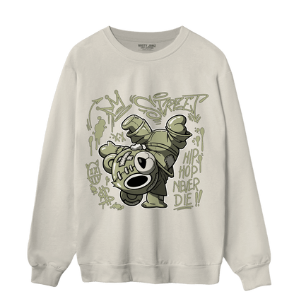 Yeezy Slide Resin Sweatshirt Match Hiphop Ber - NastyJamz