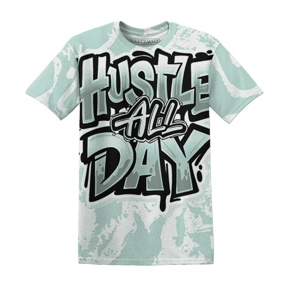 AF-1-Low-Jade-Ice-White-T-Shirt-Match-Hustle-All-Day-3D
