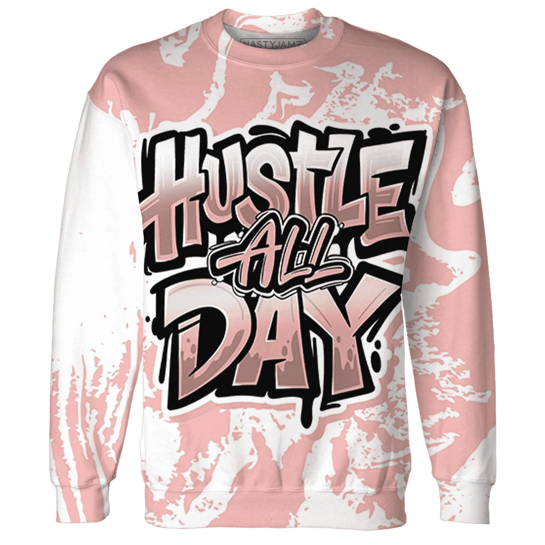 Low-Legend-Pink-11s-Sweatshirt-Match-Hustle-All-Day-3D