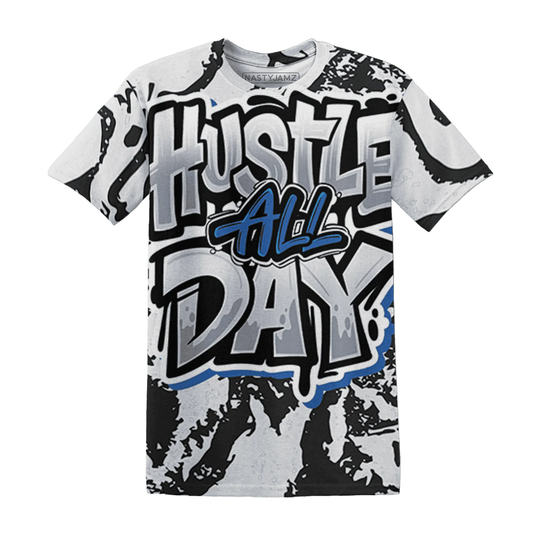 Low-Space-Jamz-11s-T-Shirt-Match-Hustle-All-Day-3D