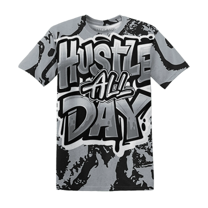 Wolf-Grey-12s-T-Shirt-Match-Hustle-All-Day-3D