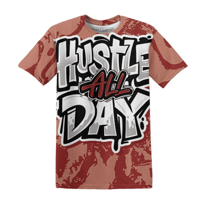 Dune-Red-13s-T-Shirt-Match-Hustle-All-Day-3D
