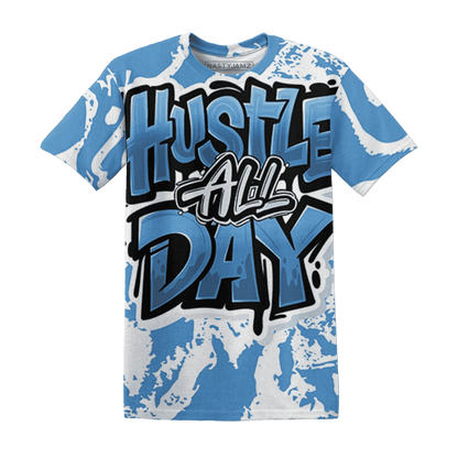Carolina-Blue-Univercitii-17s-T-Shirt-Match-Hustle-All-Day-3D
