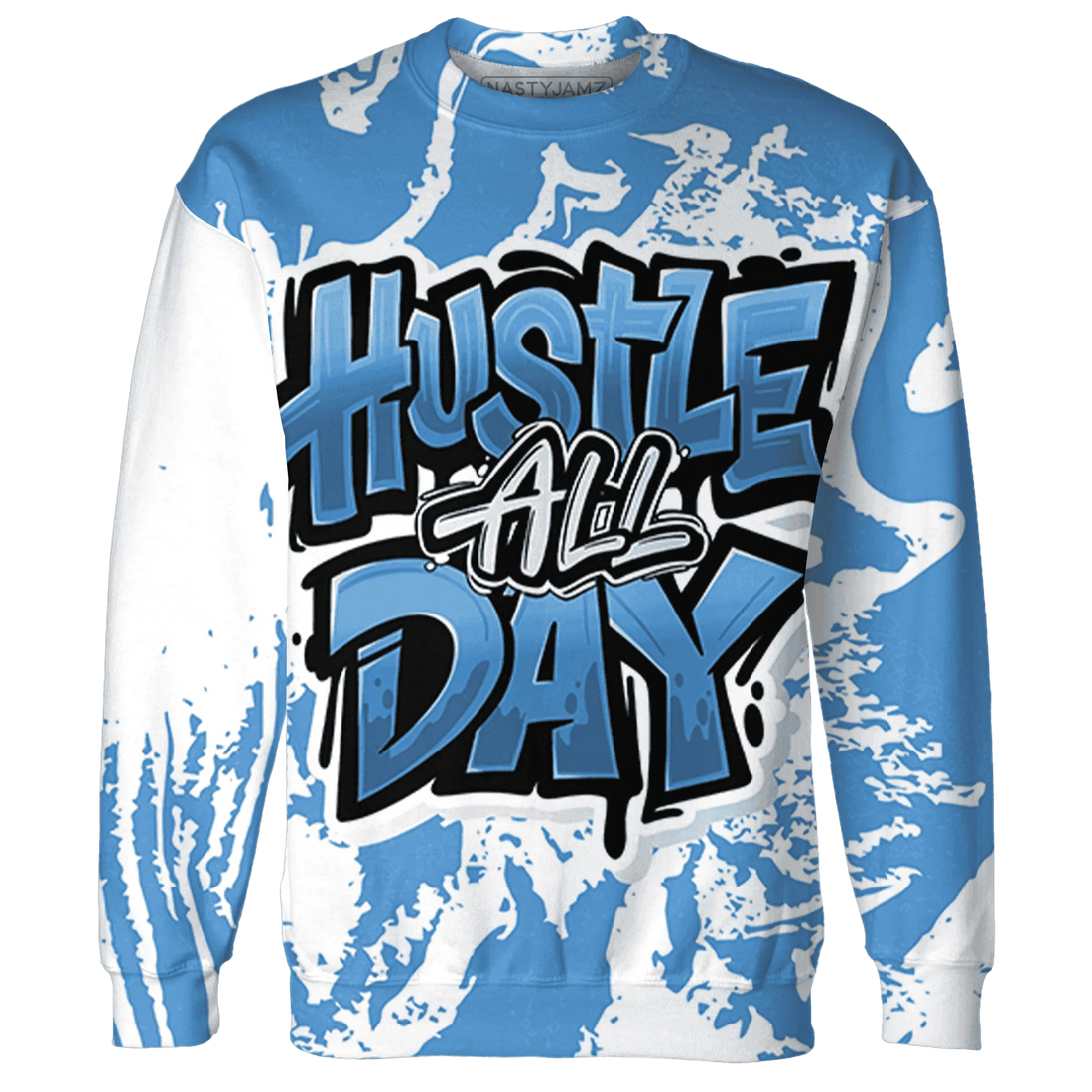 Carolina-Blue-Univercitii-17s-Sweatshirt-Match-Hustle-All-Day-3D