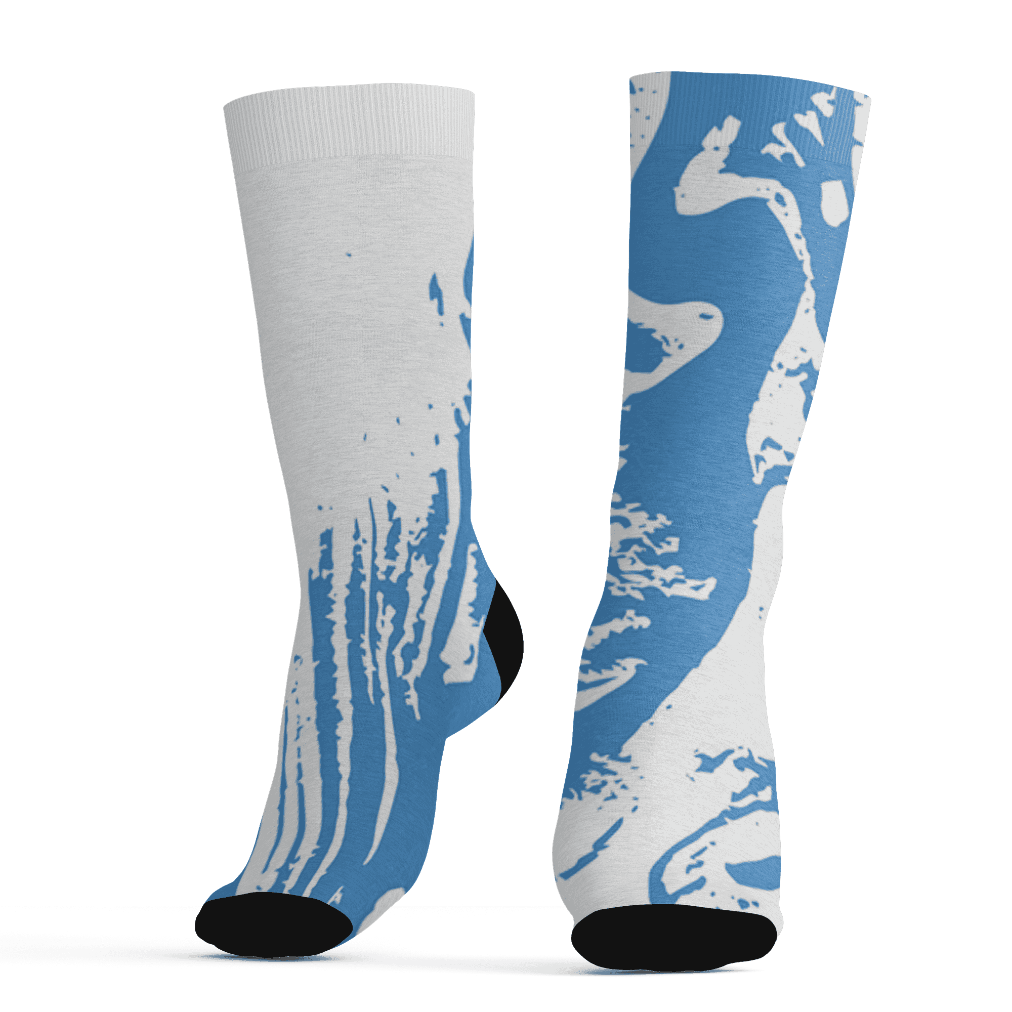 Carolina-Blue-Univercitii-17s-Socks-Match-Hustle-All-Day-3D