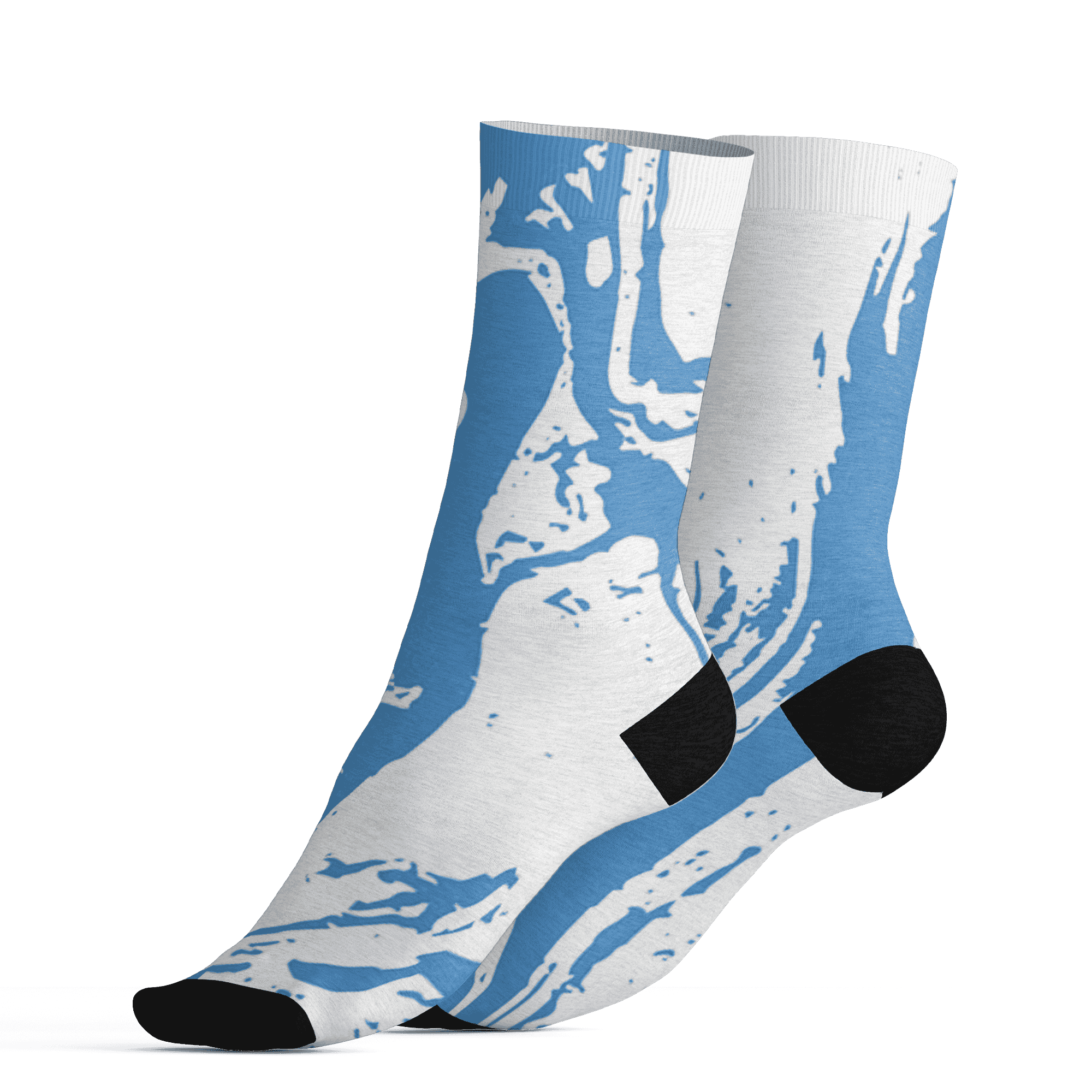 Carolina-Blue-Univercitii-17s-Socks-Match-Hustle-All-Day-3D