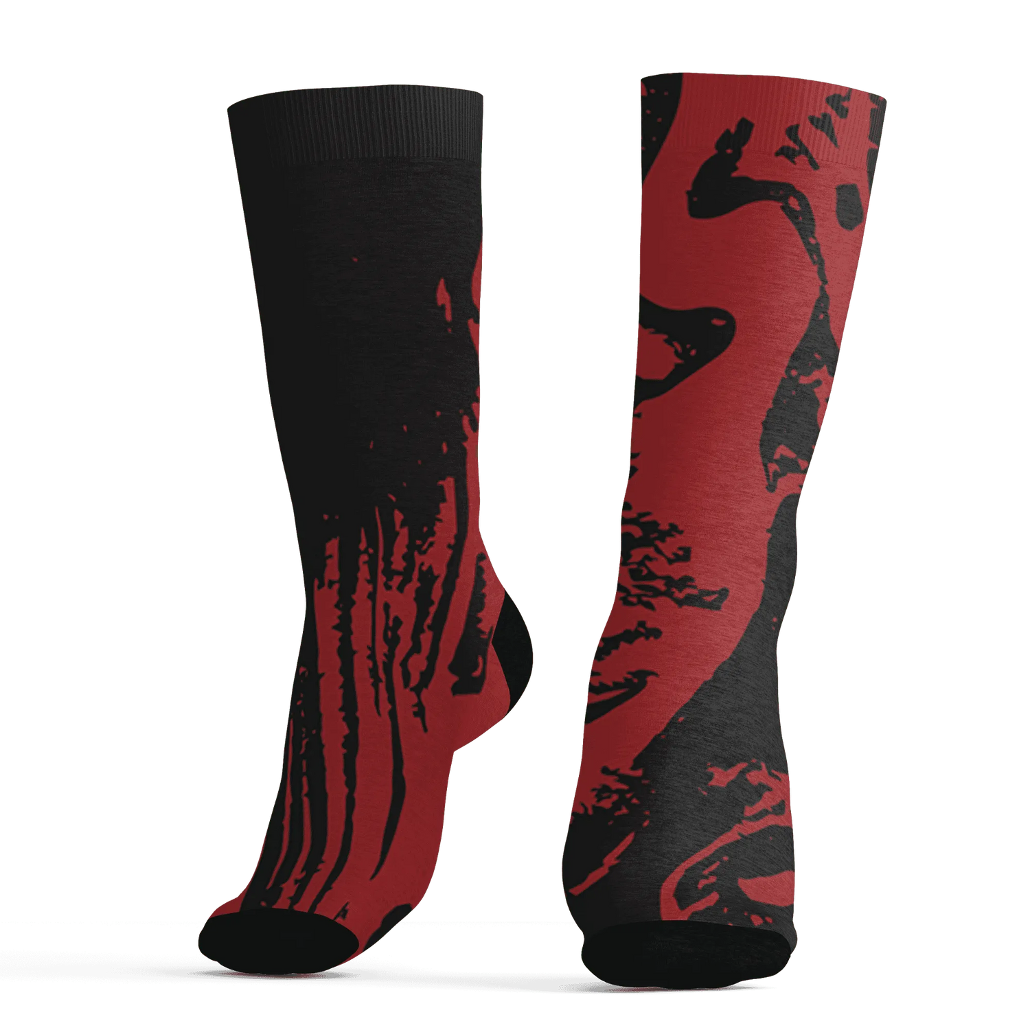 Black-Toe-Reimagined-Red-White-1s-NastyJamz-Socks-Match-Hustle-All-Day-3D