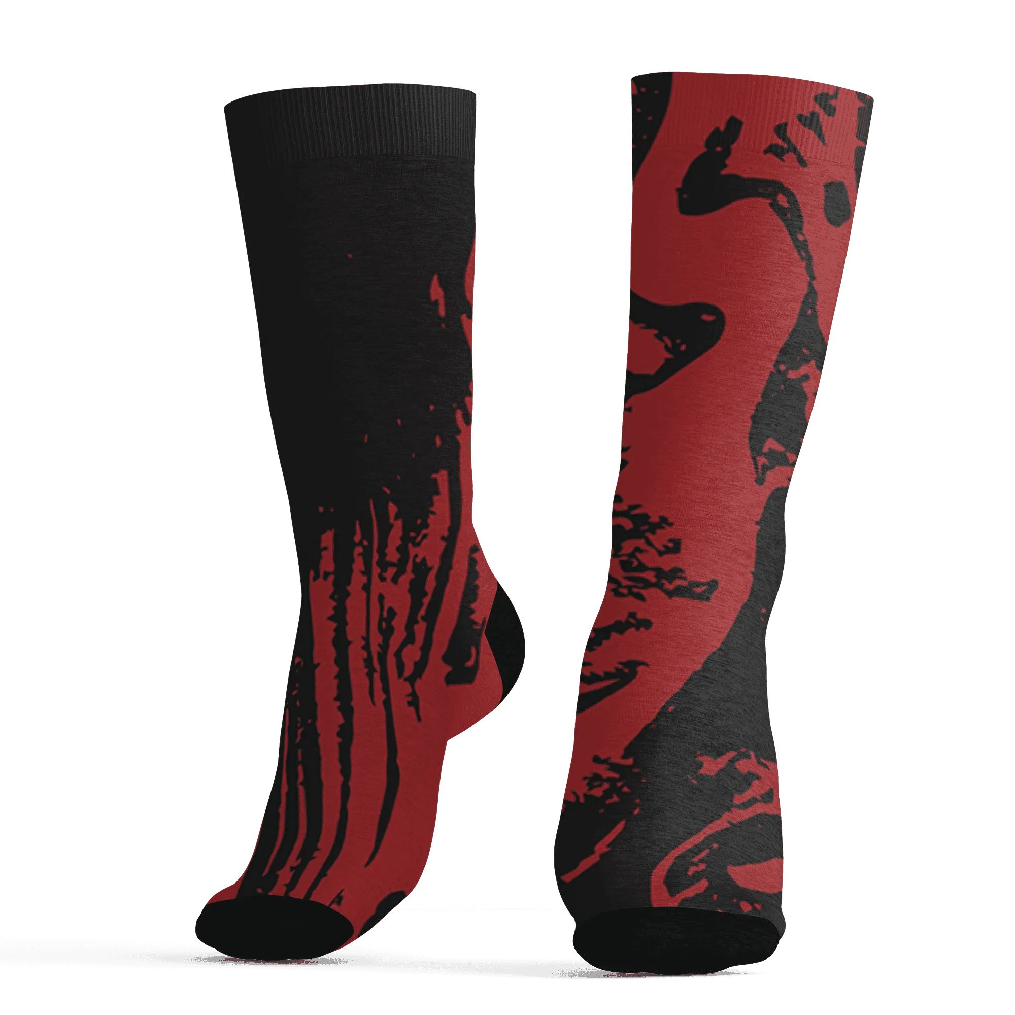 Black-Toe-Reimagined-Red-White-1s-NastyJamz-Socks-Match-Hustle-All-Day-3D
