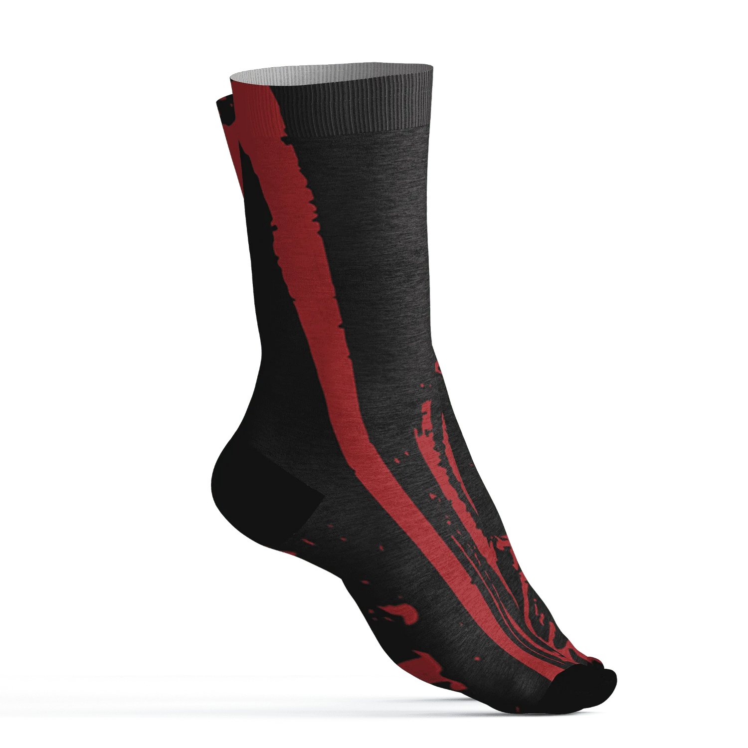 Black-Toe-Reimagined-Red-White-1s-NastyJamz-Socks-Match-Hustle-All-Day-3D