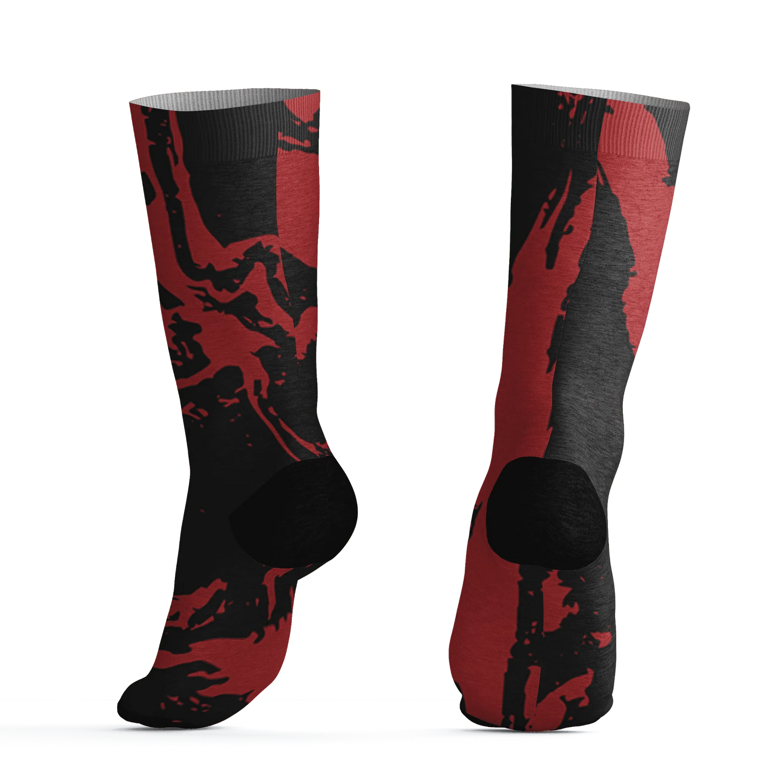 Black-Toe-Reimagined-Red-White-1s-NastyJamz-Socks-Match-Hustle-All-Day-3D