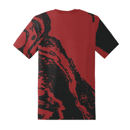 Black-Toe-Reimagined-Red-White-1s-NastyJamz-T-Shirt-Match-Hustle-All-Day-3D