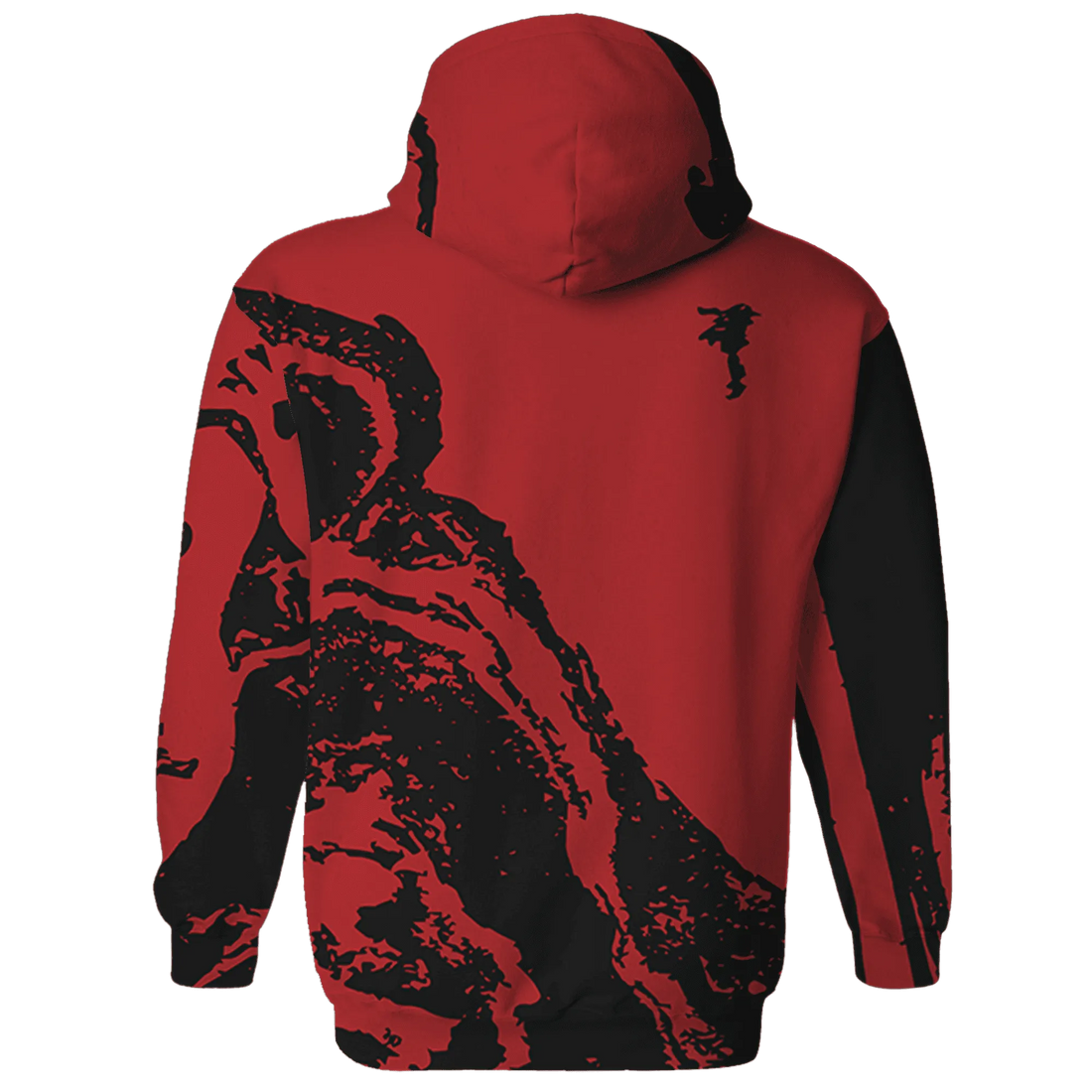 Black-Toe-Reimagined-Red-White-1s-NastyJamz-Hoodie-Match-Hustle-All-Day-3D
