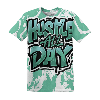 High-OG-Green-Glow-1s-T-Shirt-Match-Hustle-All-Day-3D