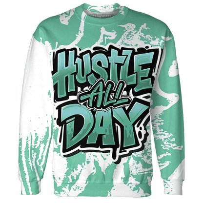 High-OG-Green-Glow-1s-Sweatshirt-Match-Hustle-All-Day-3D