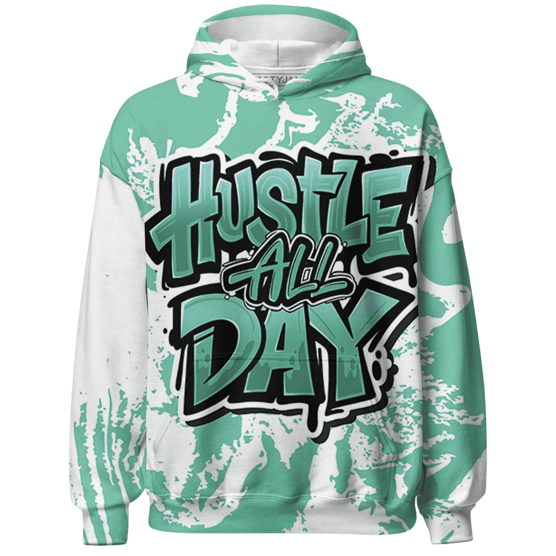 High-OG-Green-Glow-1s-Hoodie-Match-Hustle-All-Day-3D