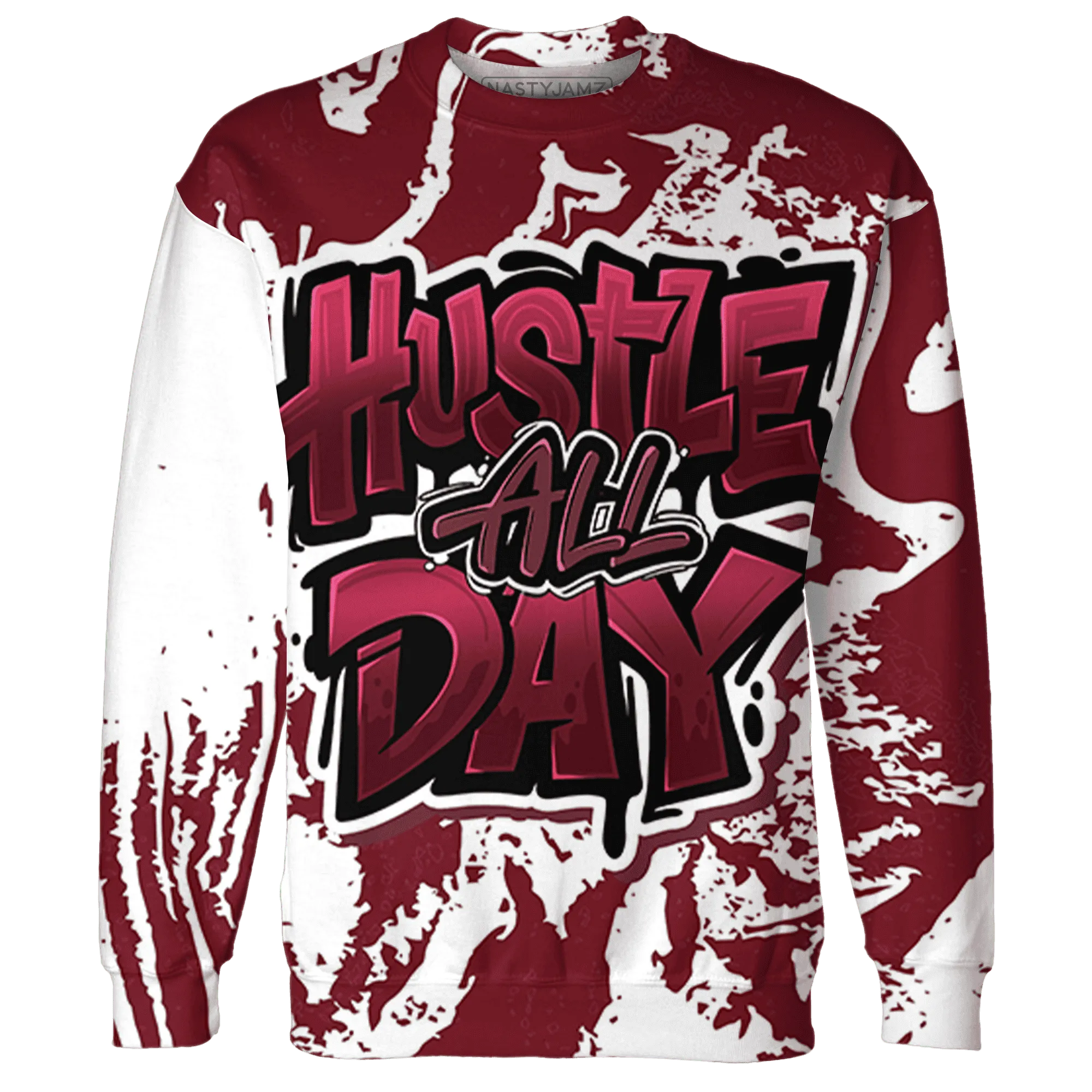 High-White-Team-Red-1s-Sweatshirt-Match-Hustle-All-Day-3D