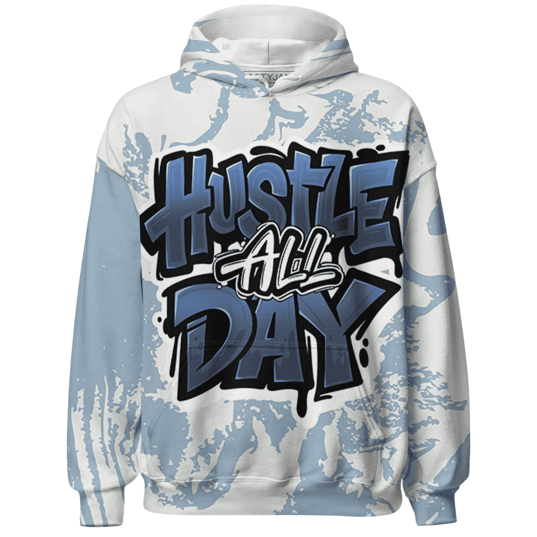 Mid-Diffused-Blue-Grey-1s-Hoodie-Match-Hustle-All-Day-3D