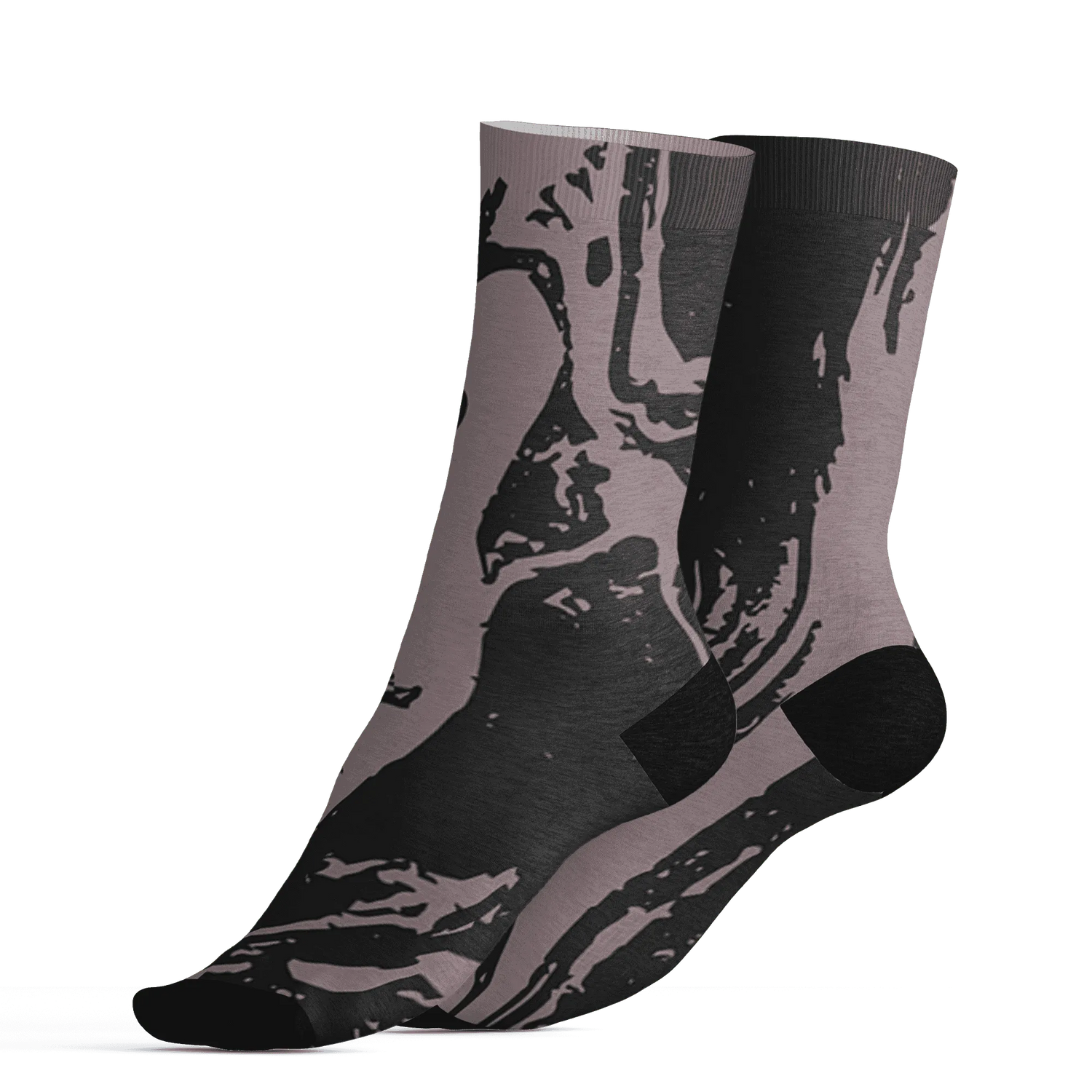 Black-Violet-Ore-3s-Socks-Match-Hustle-All-Day-3D