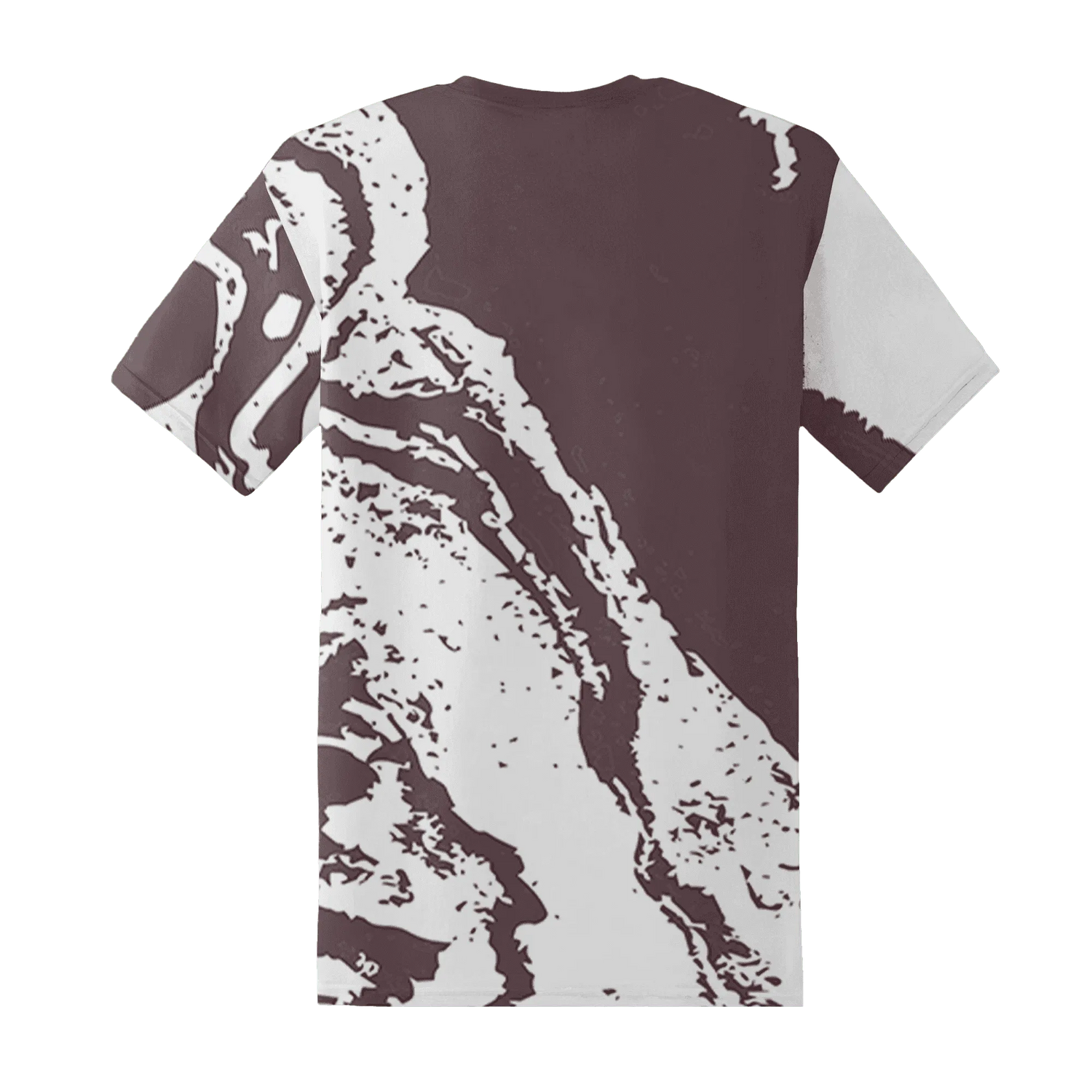 Burgundy-Crush-3s-T-Shirt-Match-Hustle-All-Day-3D