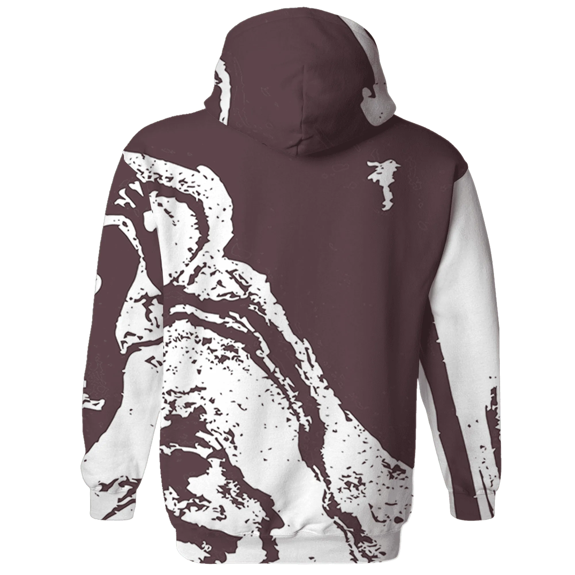 Burgundy-Crush-3s-Hoodie-Match-Hustle-All-Day-3D