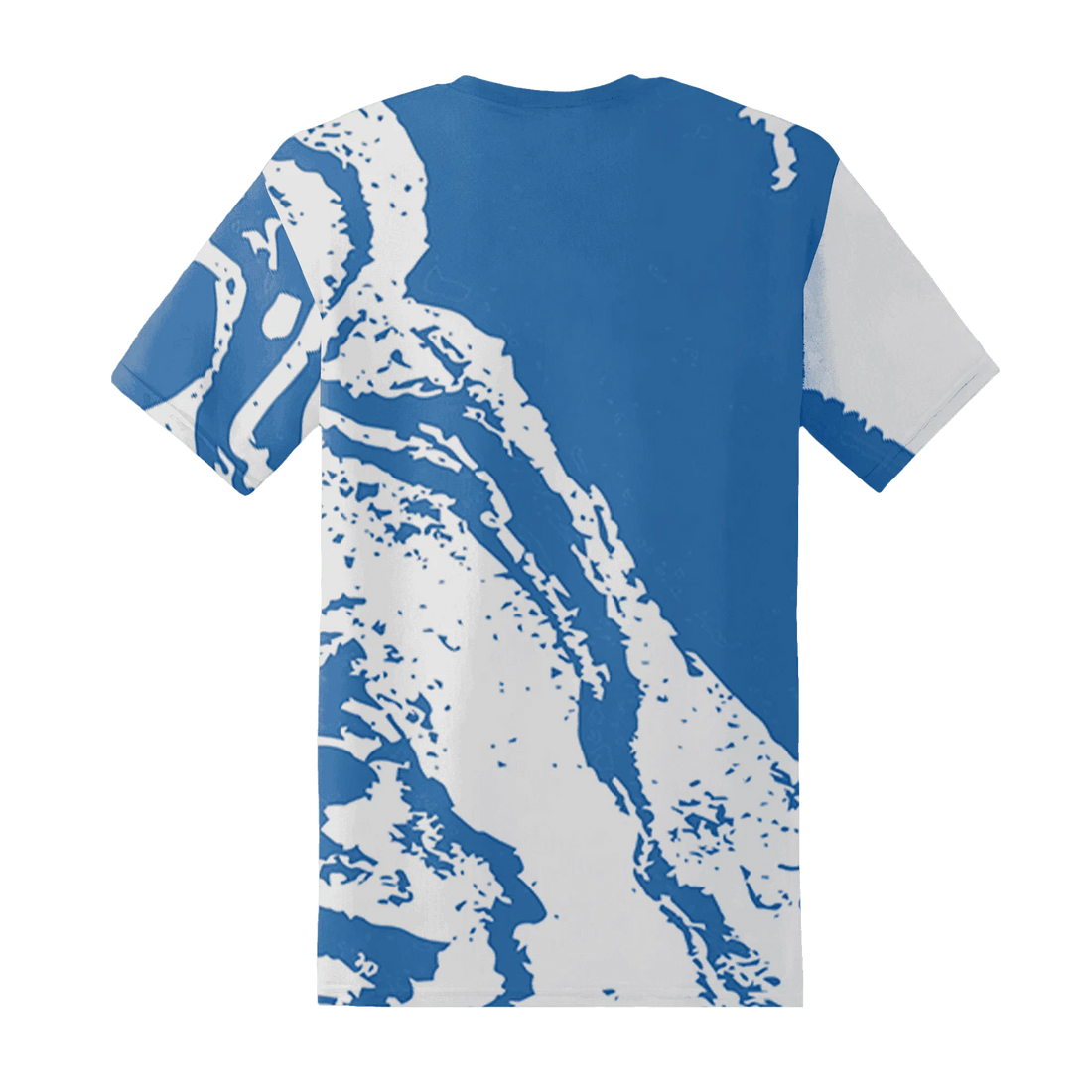 Industrial-Blue-4s-T-Shirt-Match-Hustle-All-Day-3D