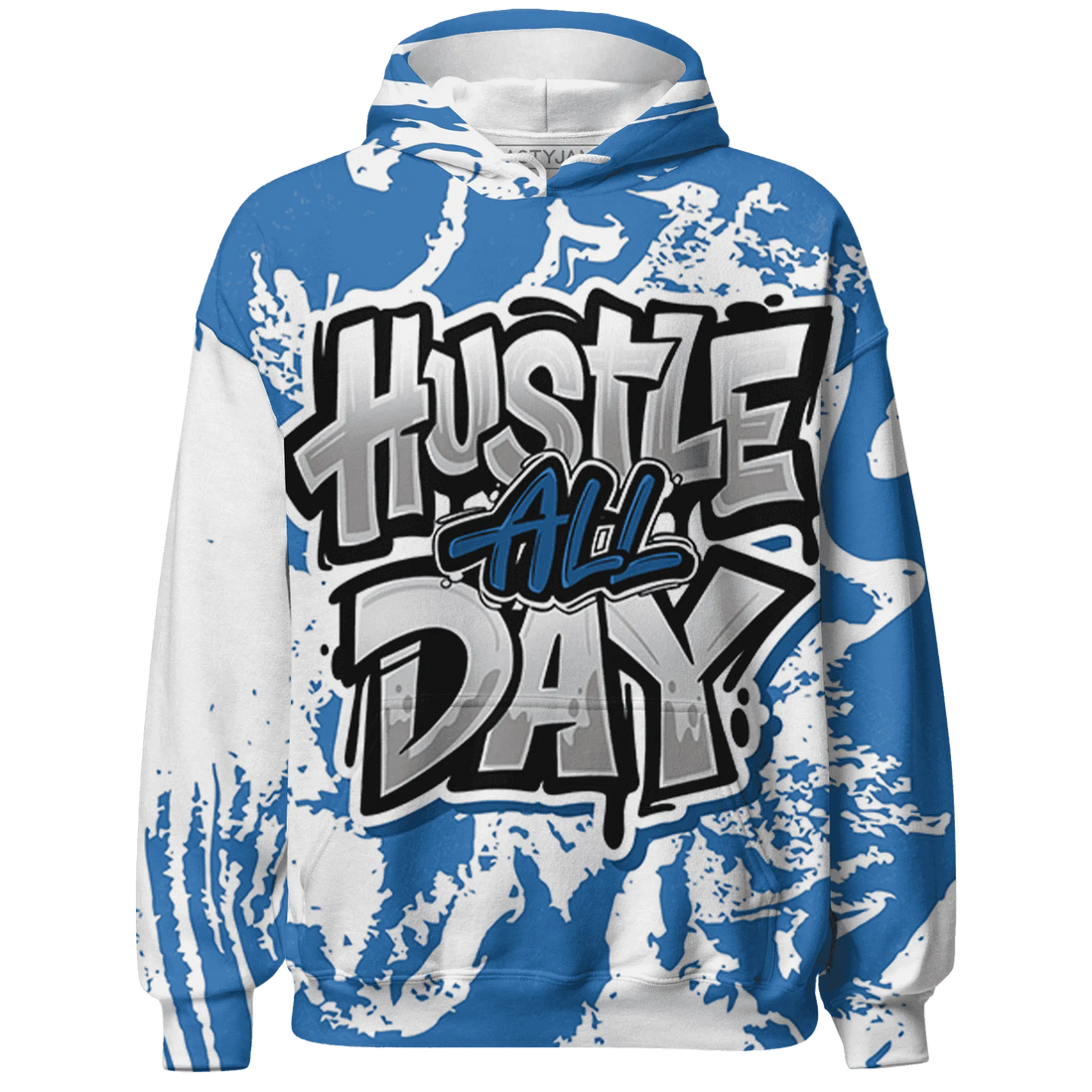 Industrial-Blue-4s-Hoodie-Match-Hustle-All-Day-3D