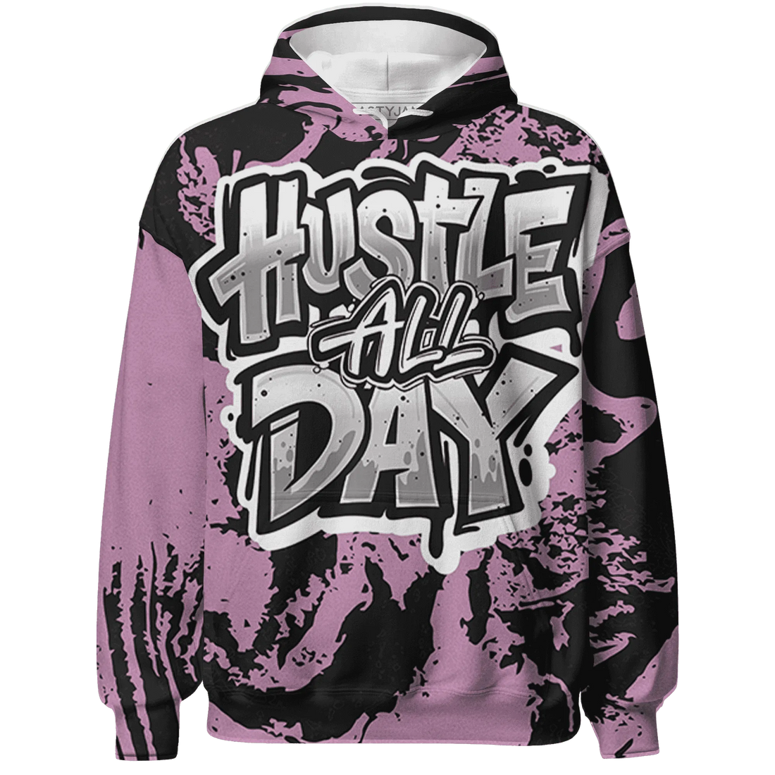 Orchid-Neutral-Grey-Black-White-4s-NastyJamz-Hoodie-Match-Hustle-All-Day-3D