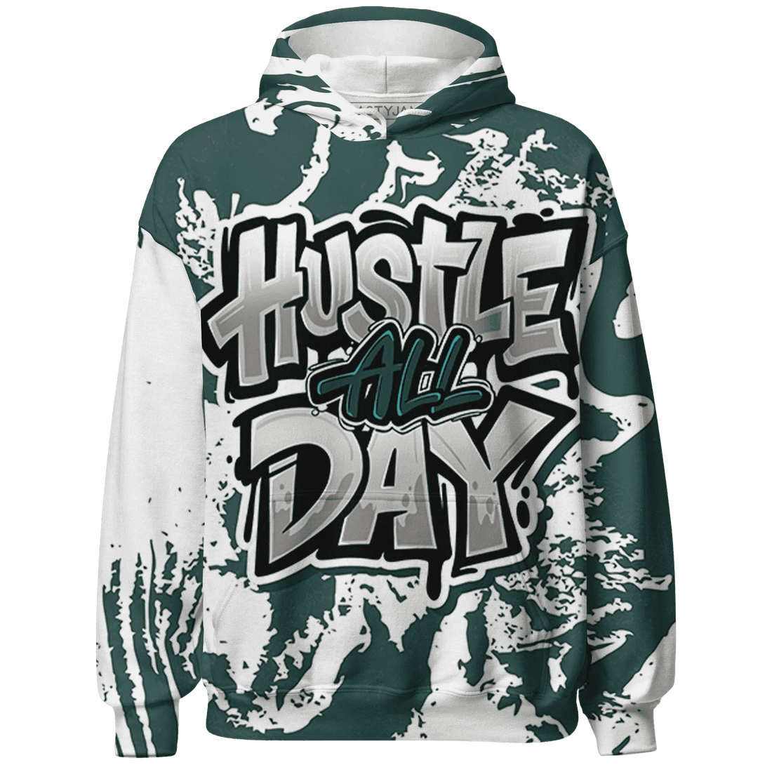 Oxidized-Green-4s-Hoodie-Match-Hustle-All-Day-3D