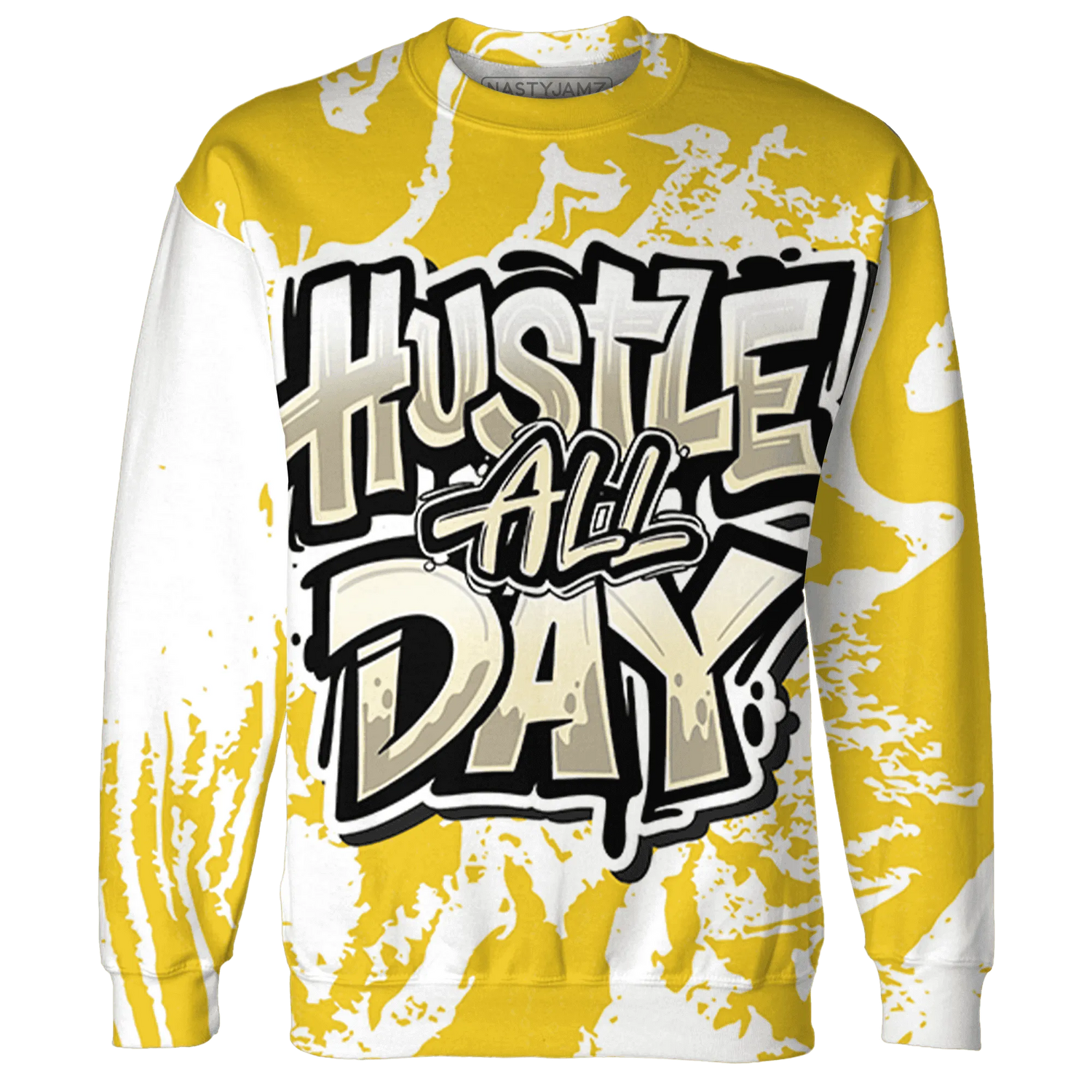 Vivid-Sulfur-4s-Sweatshirt-Match-Hustle-All-Day-3D