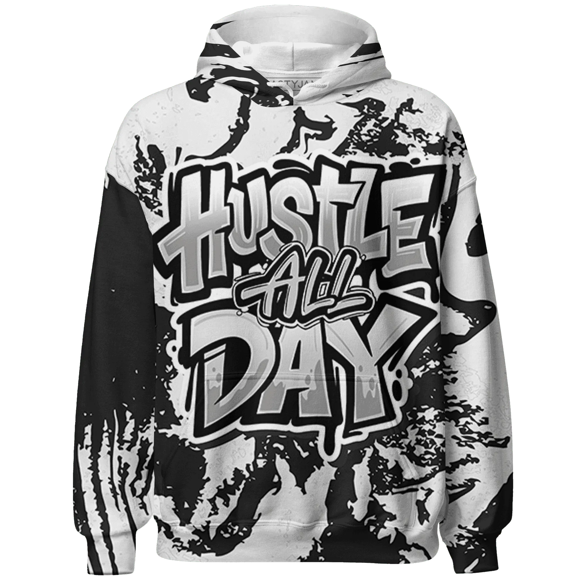 White-Thunder-4s-Hoodie-Match-Hustle-All-Day-3D