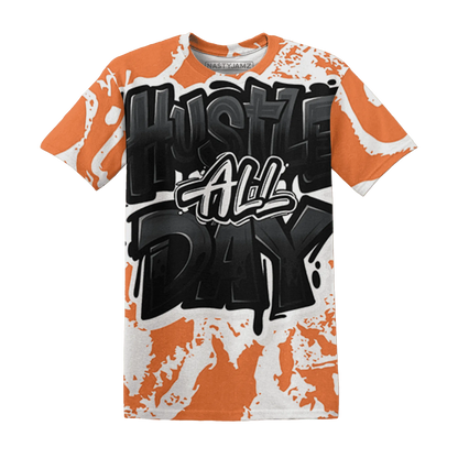 AM-TW-White-Orange-T-Shirt-Match-Hustle-All-Day-3D