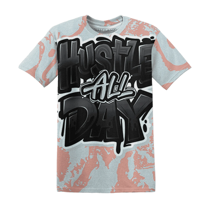 Dunk-Low-Glacier-Blue-Arctic-Orange-NastyJamz-T-Shirt-Match-Hustle-All-Day-3D