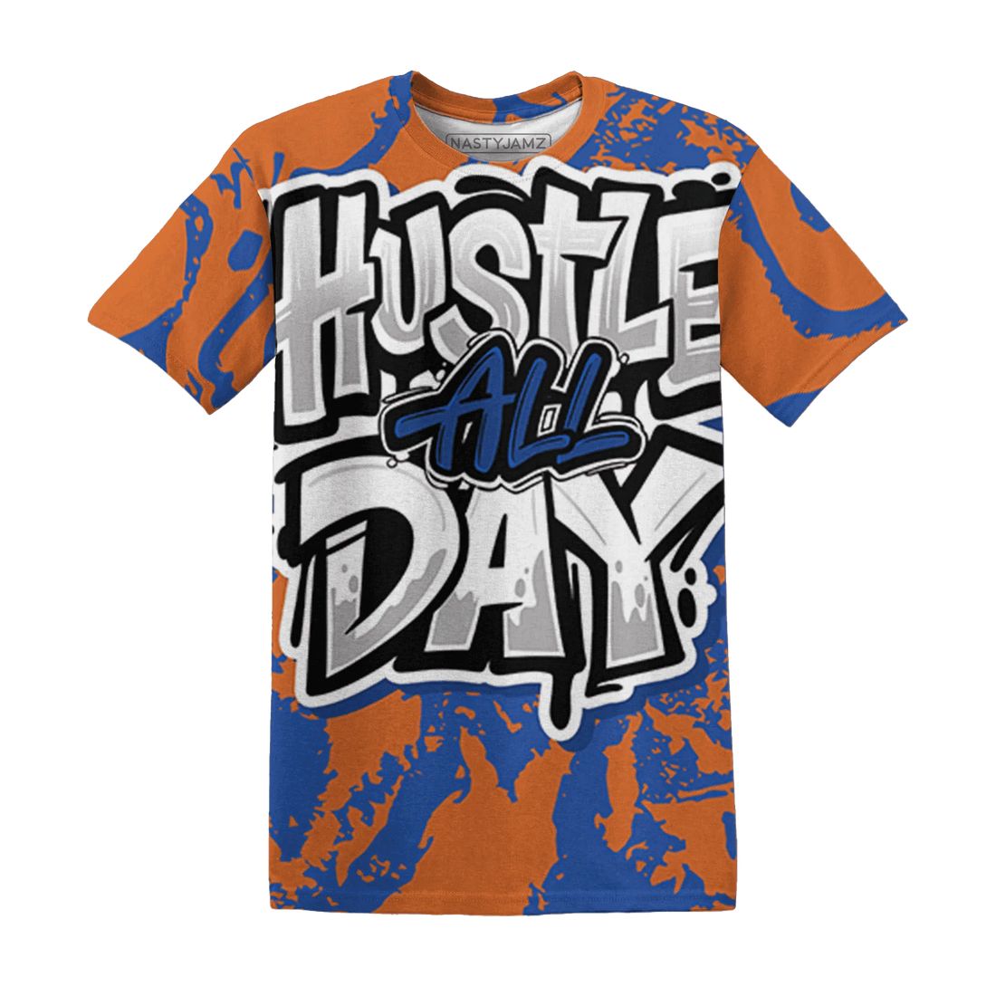 Dunk-Low-Knicks-T-Shirt-Match-Hustle-All-Day-3D