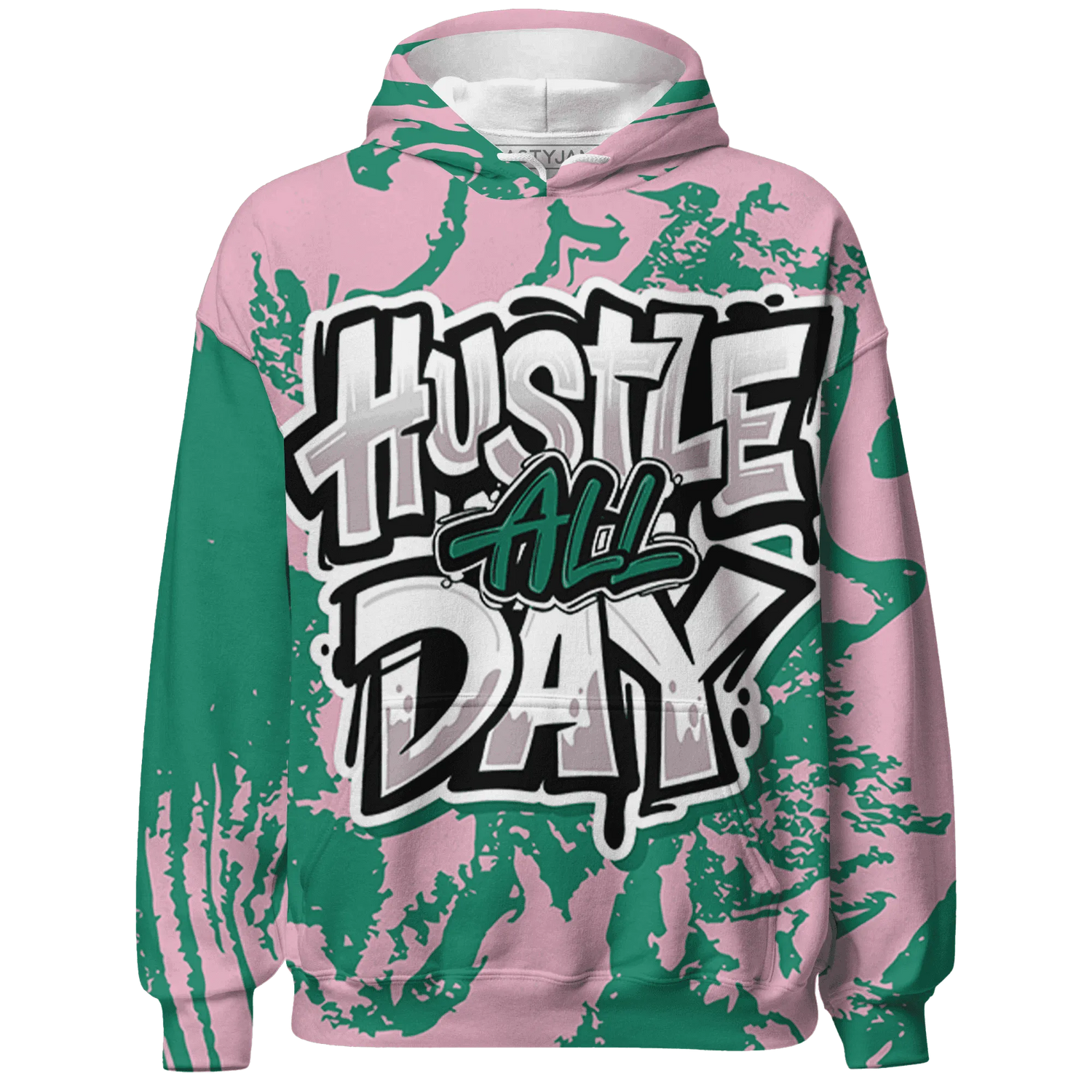 Dunk-Pink-Malachite-Medium-Soft-Low-Sail-Hoodie-Match-Hustle-All-Day-3D