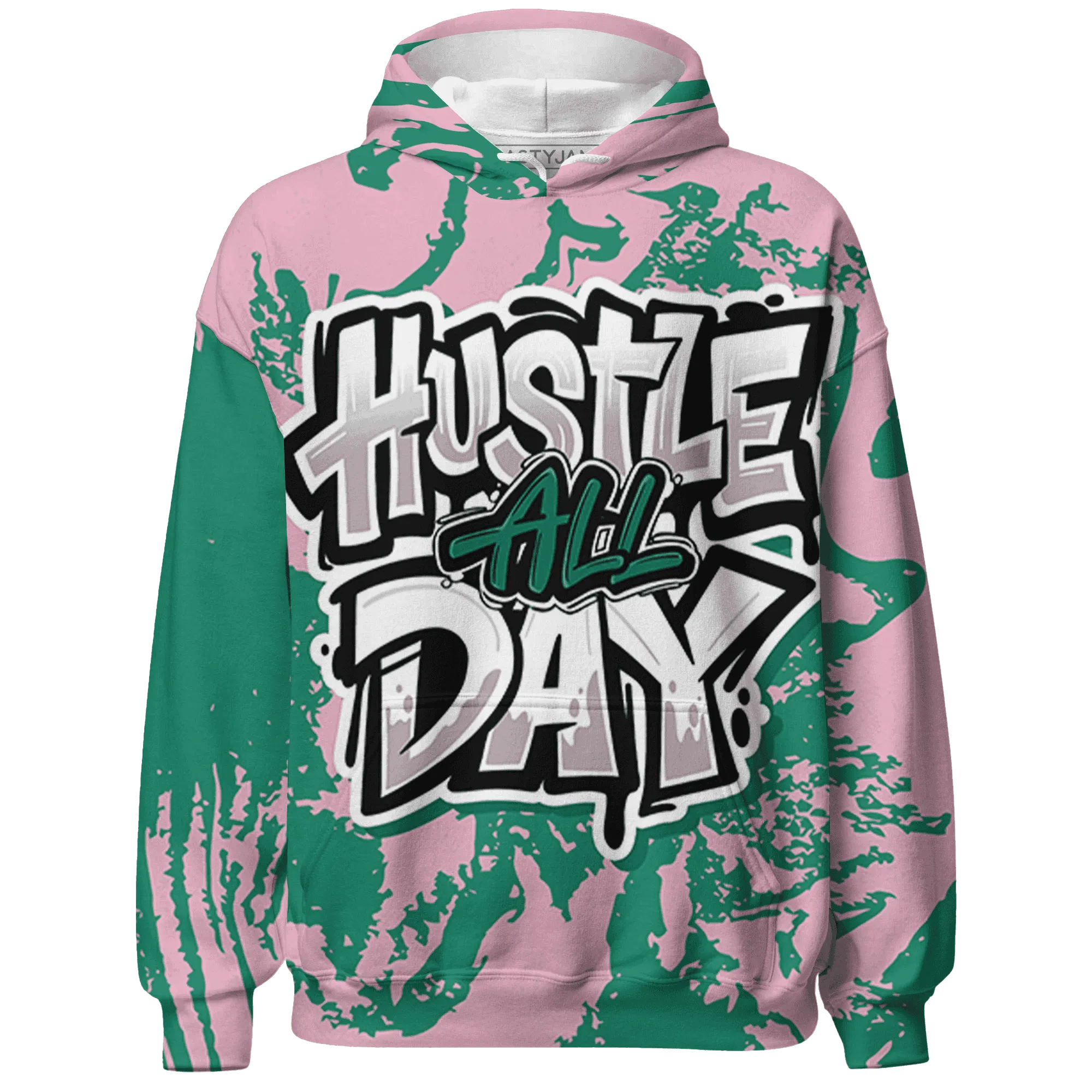 Dunk-Pink-Malachite-Medium-Soft-Low-Sail-Hoodie-Match-Hustle-All-Day-3D