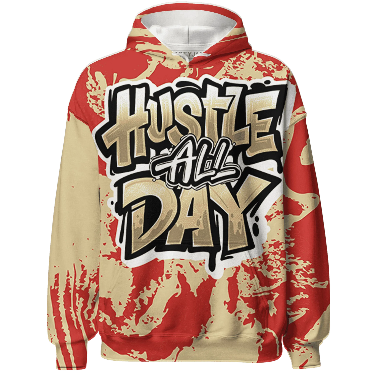 Dunk-Strawberry-Waffle-NastyJamz-Hoodie-Match-Hustle-All-Day-3D