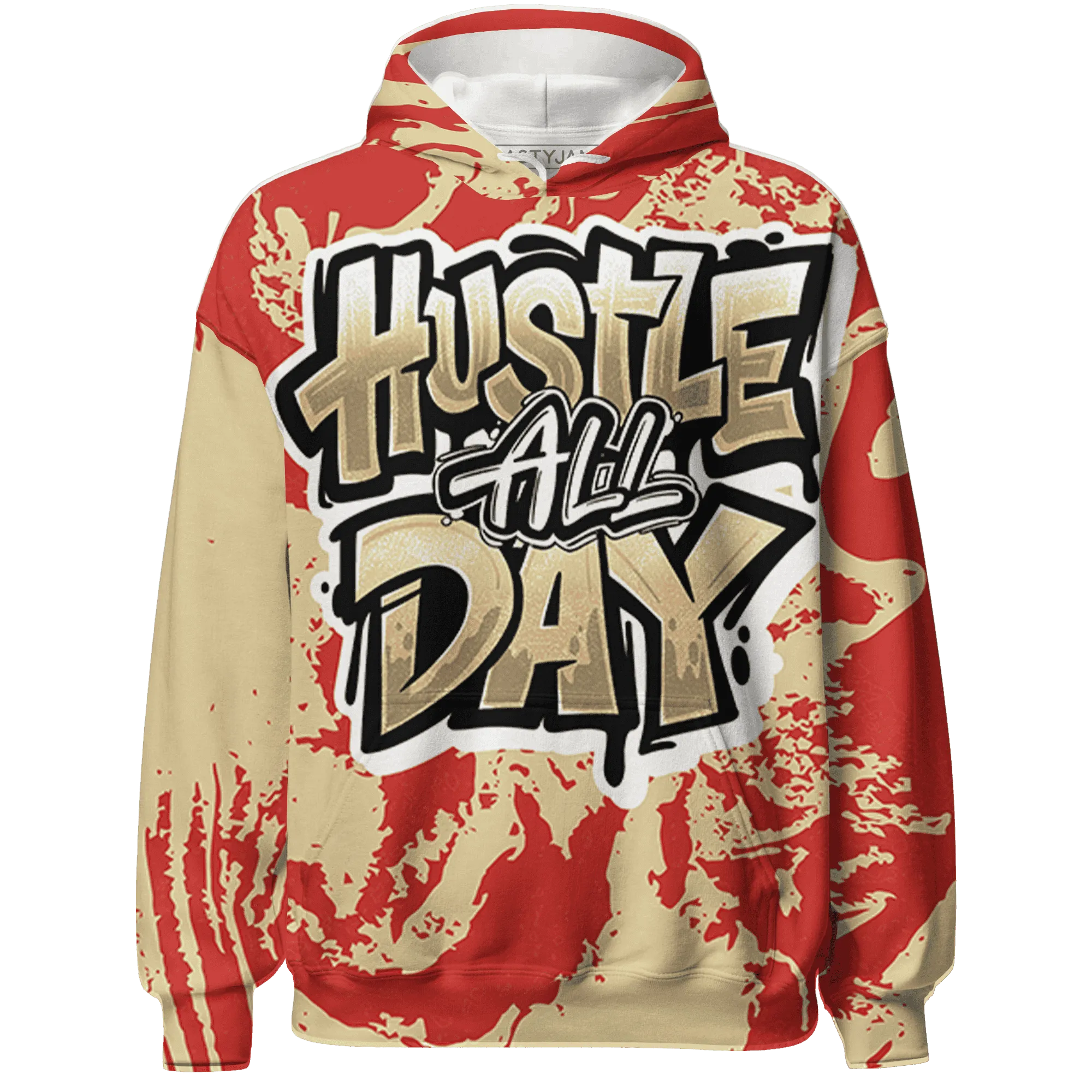 Dunk-Strawberry-Waffle-NastyJamz-Hoodie-Match-Hustle-All-Day-3D