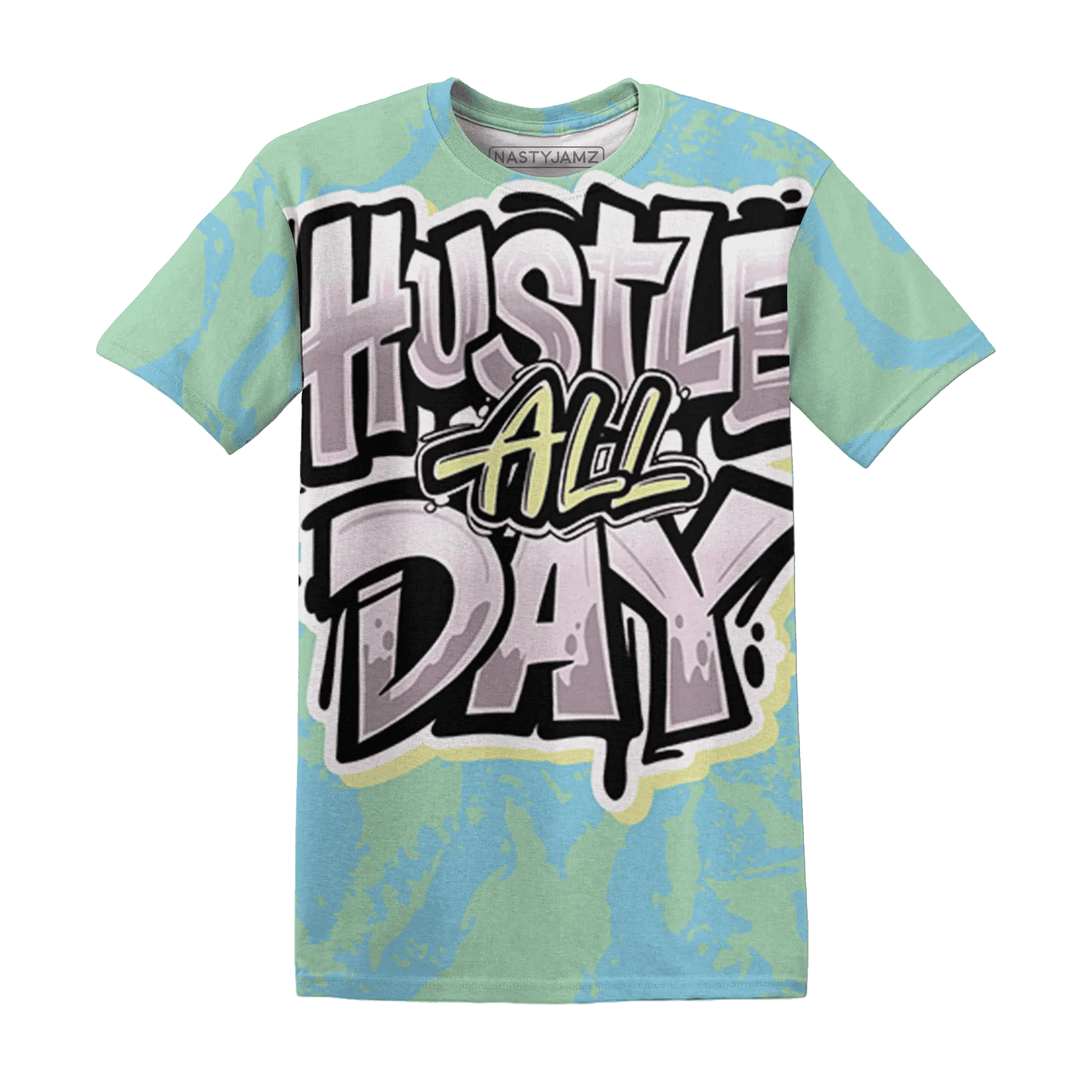 Dunk-Verdy-Visty-NastyJamz-T-Shirt-Match-Hustle-All-Day-3D