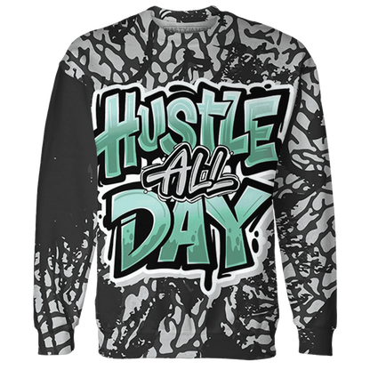 Green-Glow-3s-Sweatshirt-Match-Hustle-All-Day-3D