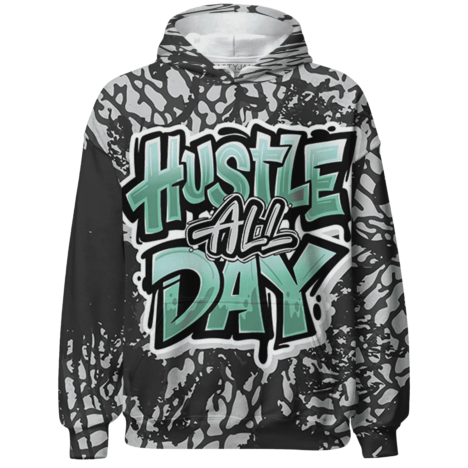 Green-Glow-3s-Hoodie-Match-Hustle-All-Day-3D