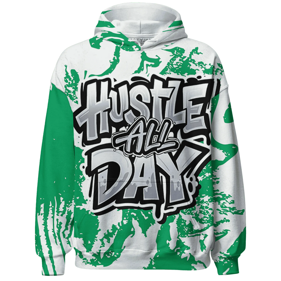 Lucky-Green-5s-Hoodie-Match-Hustle-All-Day-3D