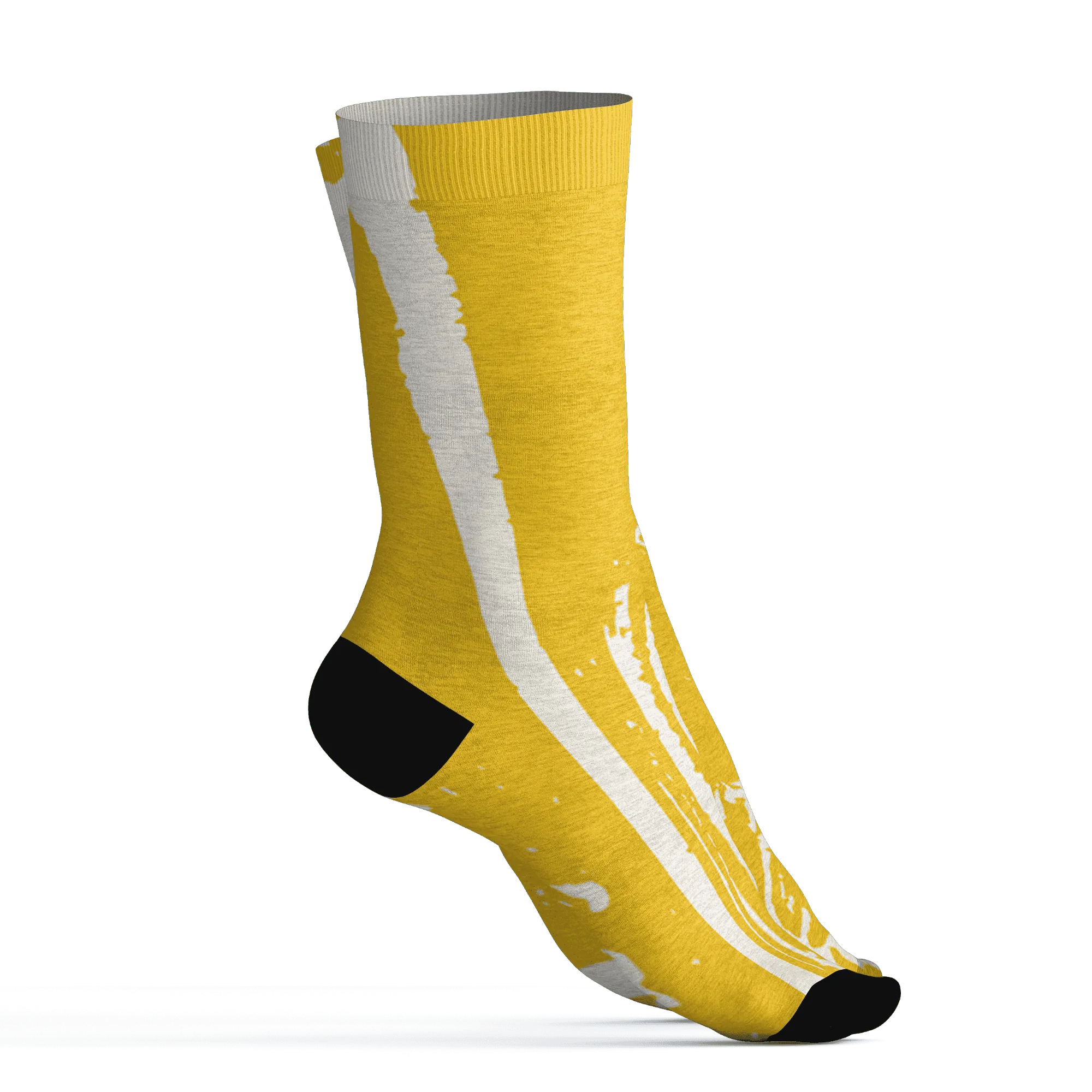 Yellow-Ochre-6s-Socks-Match-Hustle-All-Day-3D