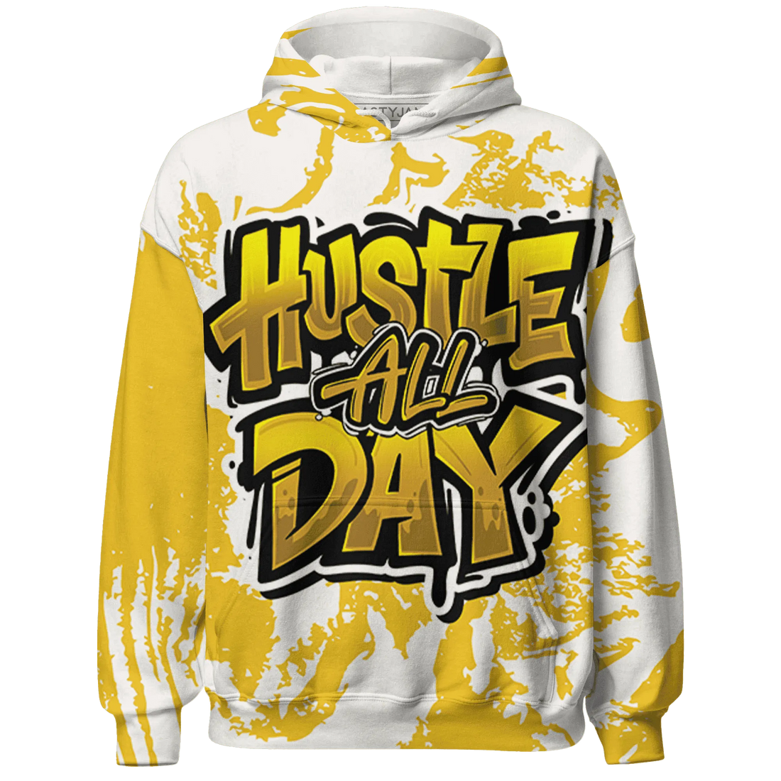 Yellow-Ochre-6s-Hoodie-Match-Hustle-All-Day-3D