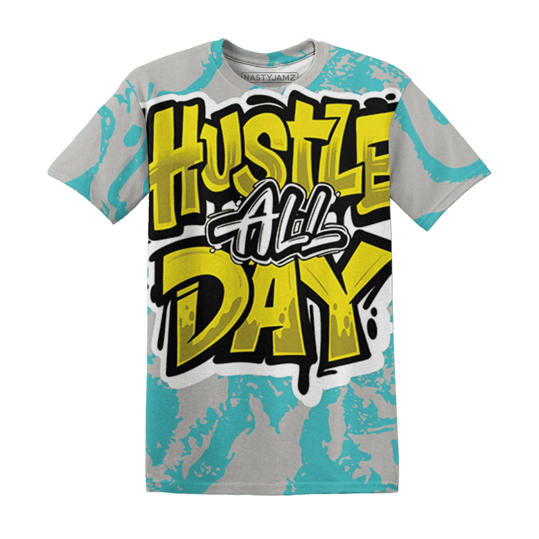 NBL-Cyan-Burst-9060-T-Shirt-Match-Hustle-All-Day-3D