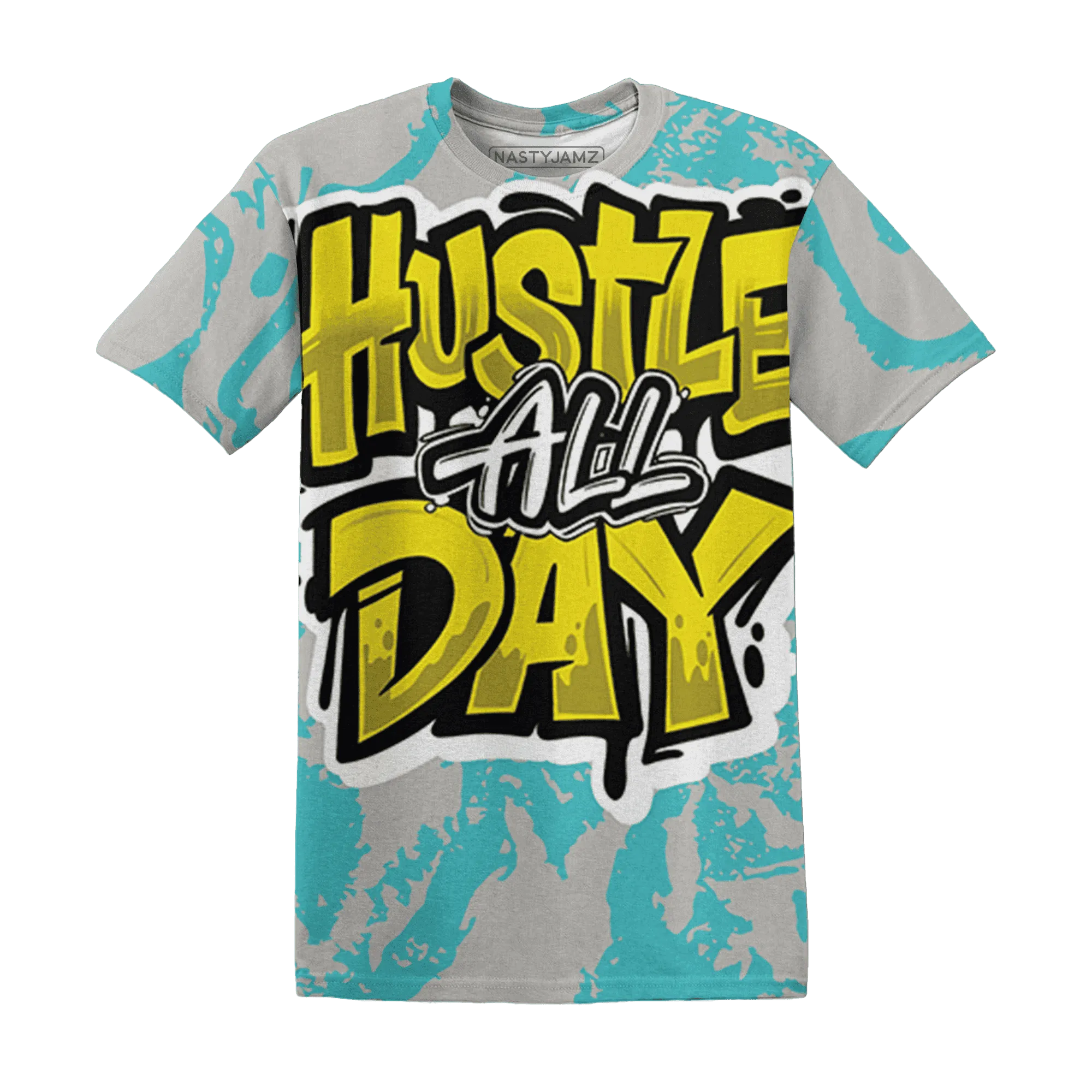 NBL-Cyan-Burst-9060-T-Shirt-Match-Hustle-All-Day-3D