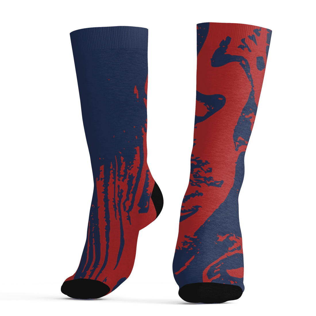VaporMax-Air-Plus-Midnight-Navy-Gold-Black-Socks-Match-Hustle-All-Day-3D